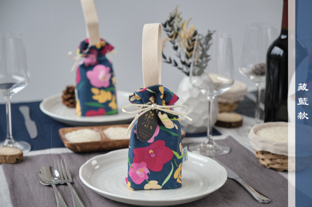 【芳榮米廠】無米樂花布袋-益全香米