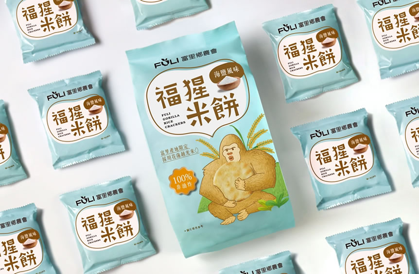 【富里農會】福猩米餅海鹽風味